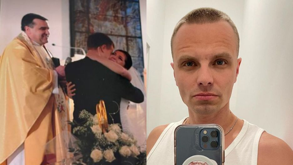 Marcin Hakiel podkreślił, że zdjęcie ze ślubu jest jednym z jego ulubionych