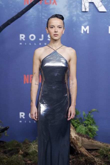 Monika Brodka na premierze serialu "Rojst Millenium" 