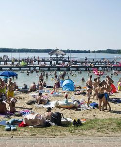 Najgorętsze jezioro w Polsce. Po fali upałów woda ciepła jak zupa