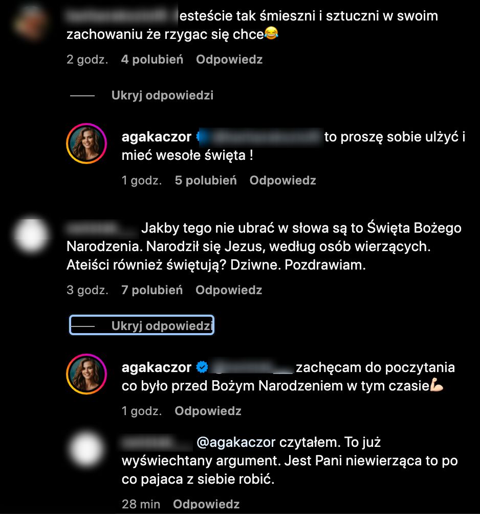 Agnieszka Kaczorowska chwali się pląsami z mężem