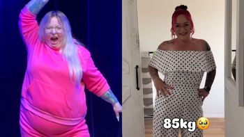 "Mama na obrotach" ZRZUCIŁA 50 KG w 19 miesięcy. Internauci: "Matka wojowniczka" (FOTO)