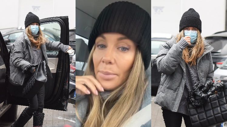 Małgorzata Rozenek pędzi do salonu paznokci