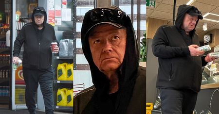 Szczuplejszy o 80 kg Olaf Lubaszenko zaopatruje się w wodę kokosową, po czym odjeżdża nowym autem za ćwierć miliona