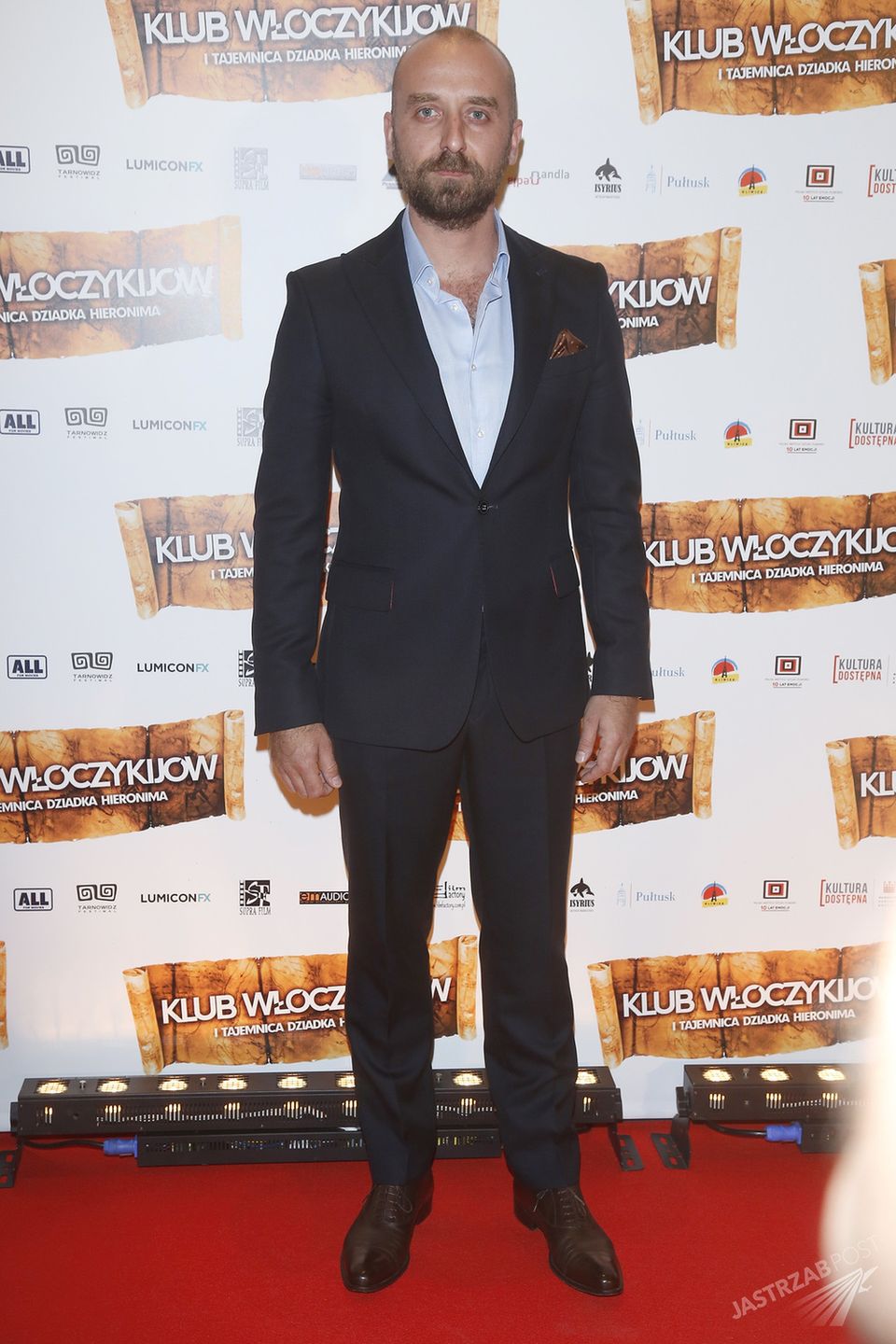 Wojciech Mecwaldowski na premierze "Klub Włóczykijów"