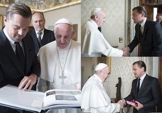 DiCaprio spotkał się z papieżem Franciszkiem! (FOTO)