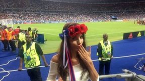 Piękna polska fanka nie daje o sobie zapomnieć. Mamy jej zdjęcia z finału Euro