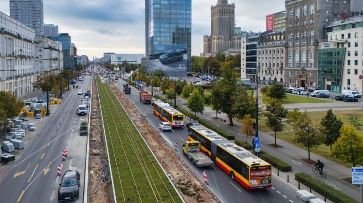 Warszawa: Tramwaje wracają na Marszałkowską i Grójecką