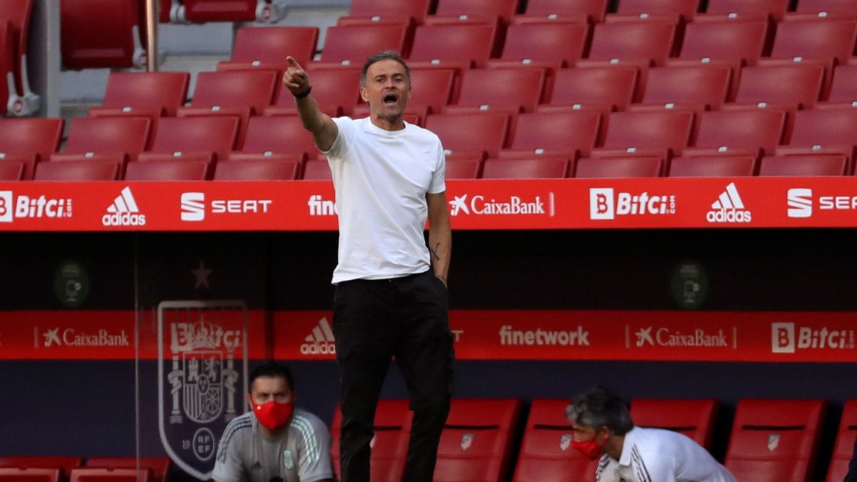 PAP/EPA / Kiko Huesca / Na zdjęciu: Luis Enrique