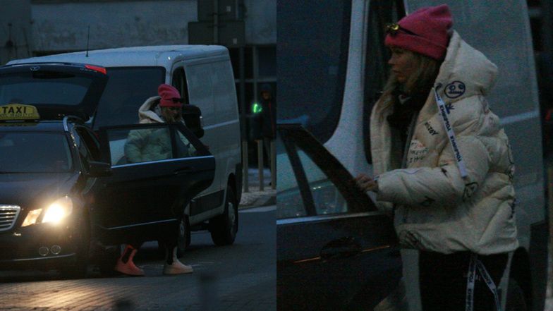 Sandra Kubicka spóźniła się na pociąg