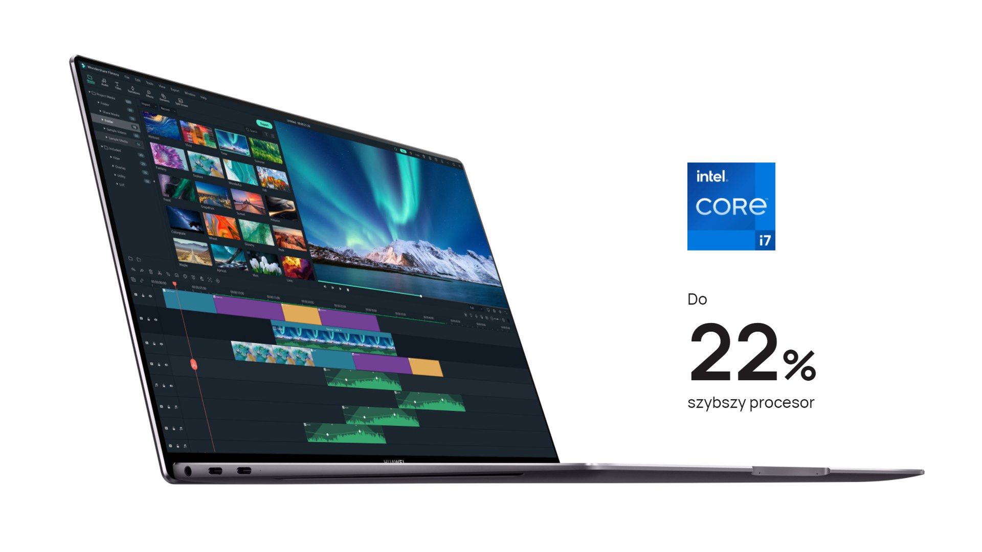 Nowoczesny procesor MateBooka X Pro doceni każdy użytkownik