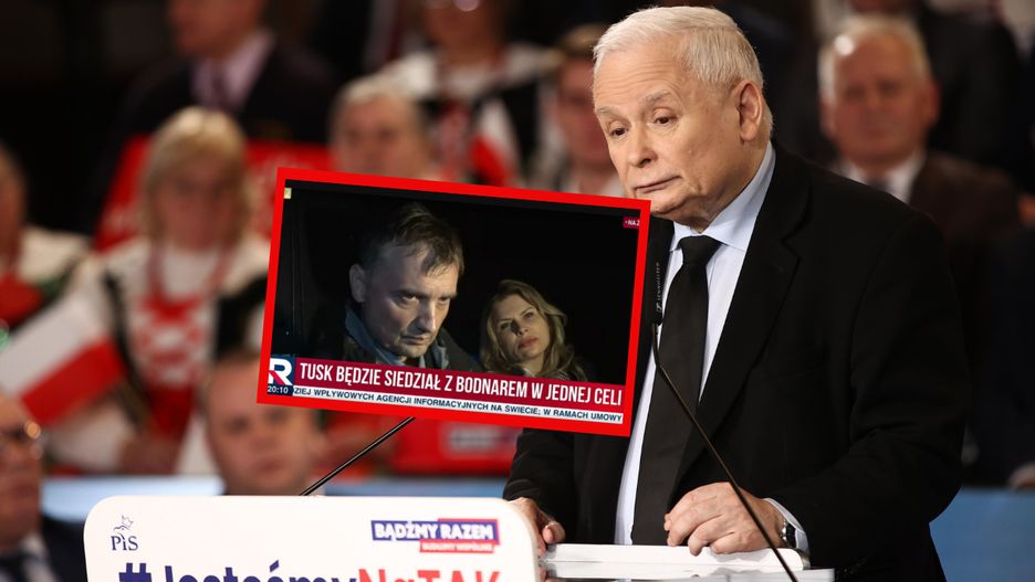 Jarosław Kaczyński twierdzi, że Donald Tusk podlega pod paragraf
