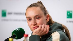 Rybakina nie przyszła na konferencję. Kuriozalny powód