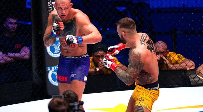 Sporty walki: FEN 56 we Wrocławiu - walka: Tomasz Ostrowski - Łukasz Stanek 05.10.2024