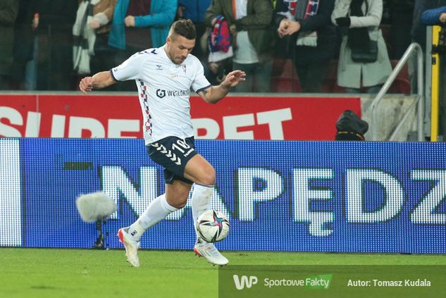 Lukas Podolski strzelił w rundzie jesiennej trzy gole