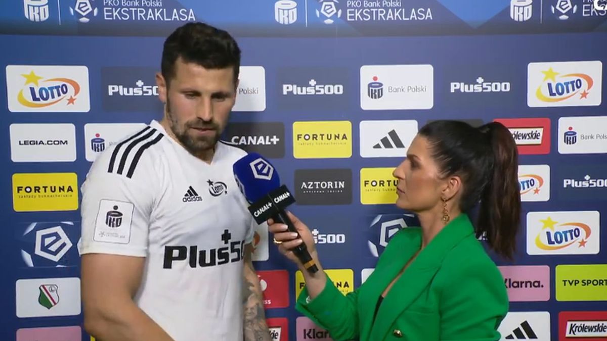 Twitter / CANALPLUS_SPORT / Na zdjęciu: Paweł Wszołek