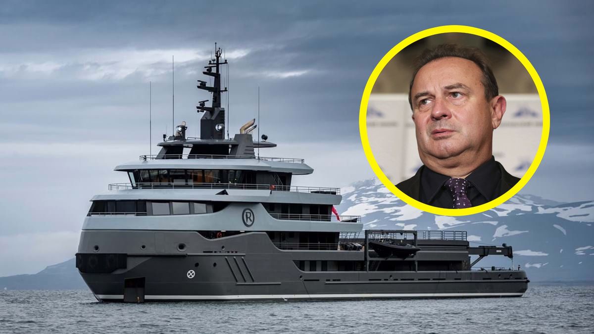 Jacht Władimira Strzałkowskiego utknął w norweskim porcie w Narwiku