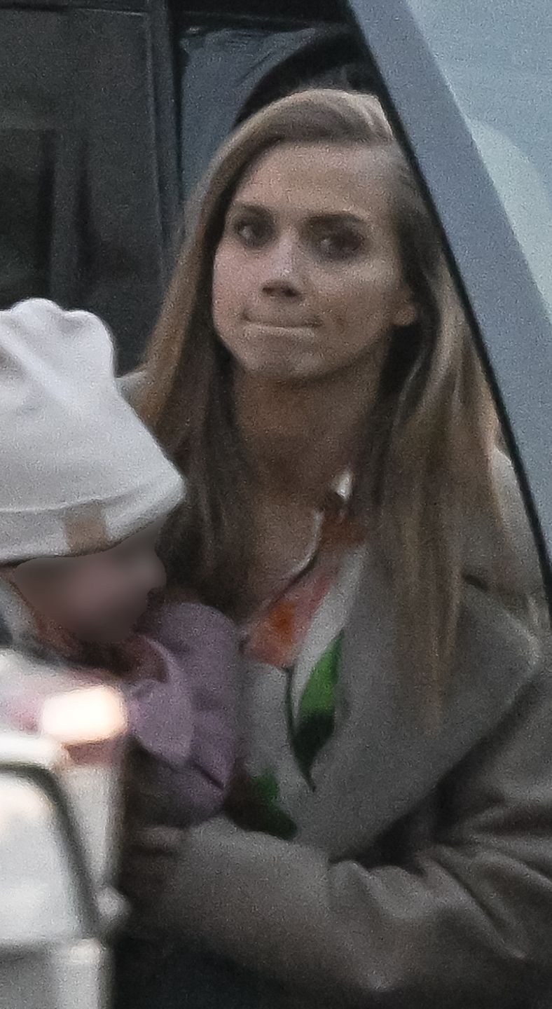 Agnieszka Kaczorowska po treningu do "TzG"