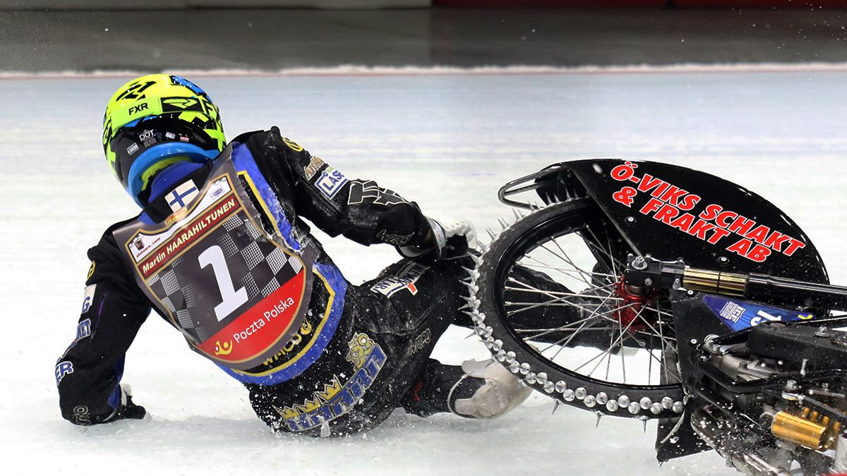 WP SportoweFakty / Michał Krupa / Upadek Martina Haarahiltunena