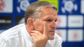 PKO Ekstraklasa. ŁKS Łódź - Arka Gdynia. Kazimierz Moskal: Nie możemy się bronić i liczyć na łut szczęścia