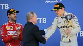 Valtteri Bottas skontrował Władimira Putina po GP Rosji