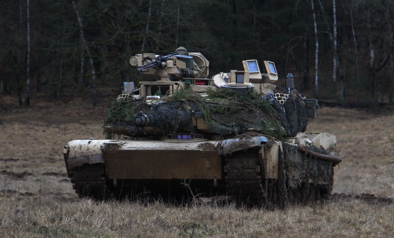 Czołg M1A2 Abrams.