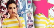 Alicja Bachleda-Curuś w biało-żółtych paskach w "Twoim Stylu". Strój tej samej luksusowej marki nosiła wcześniej inna gwiazda