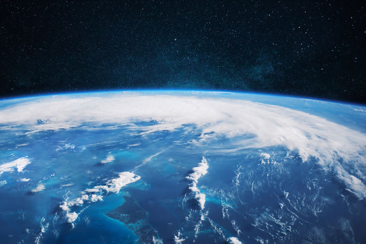 Earth viewed from space