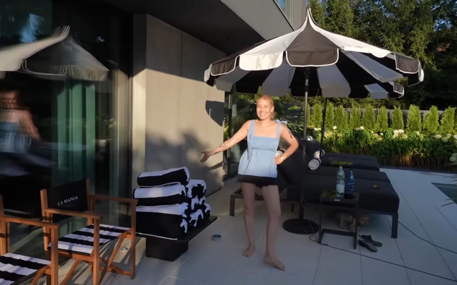 Andziaks pokazała ogród