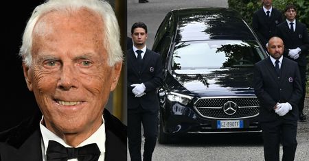 Pogrzeb Giorgio Armaniego. Ceremonia tylko dla najbliższego otoczenia [ZDJĘCIA]