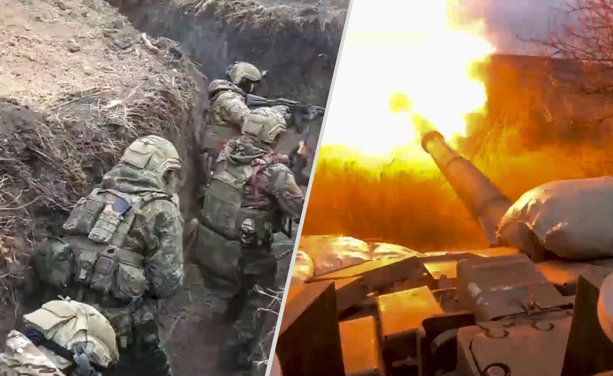 Russians on the offensive in Ukraine