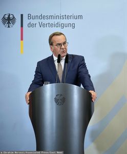 "Niestety". Minister obrony Niemiec wprost o rosyjskich dronach