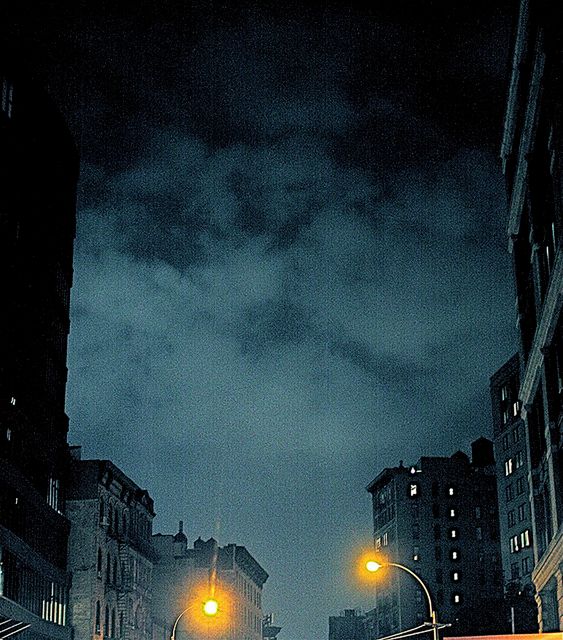 Natalia Radziejewska, Greenwich Village Street Mystery Darkness Blue Light, New York