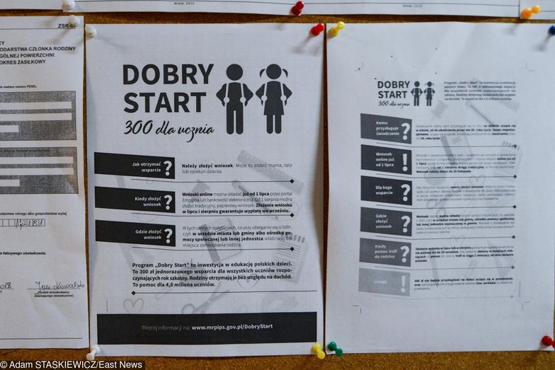 Ostateczny termin składania wniosków o Dobry Start upływwa 30 listopada