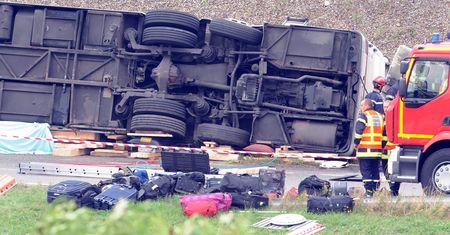 Wypadek polskiego autokaru we Francji. Dwie ofiary śmiertelne