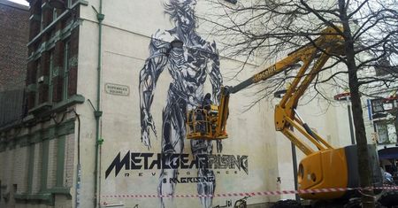 Gdy billboard to za mało. Gigantyczny Raiden na muralu w Liverpoolu