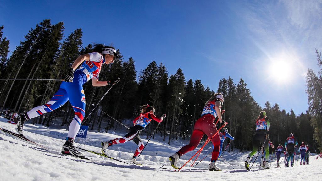 Getty Images / Sergei Bobylev\TASS / Na zdjęciu: Monika Skinder, trzecia z lewej