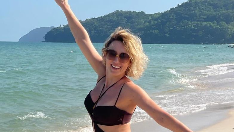 Anna Kalczyńska pozuje w bikini. Pokazała mamę i siostrę