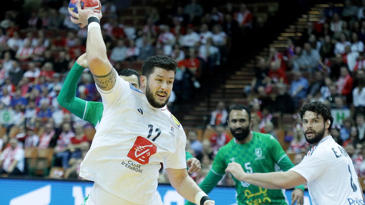 PAP / Zbigniew Meissner / Nicolas Tournat (Francja) w akcji