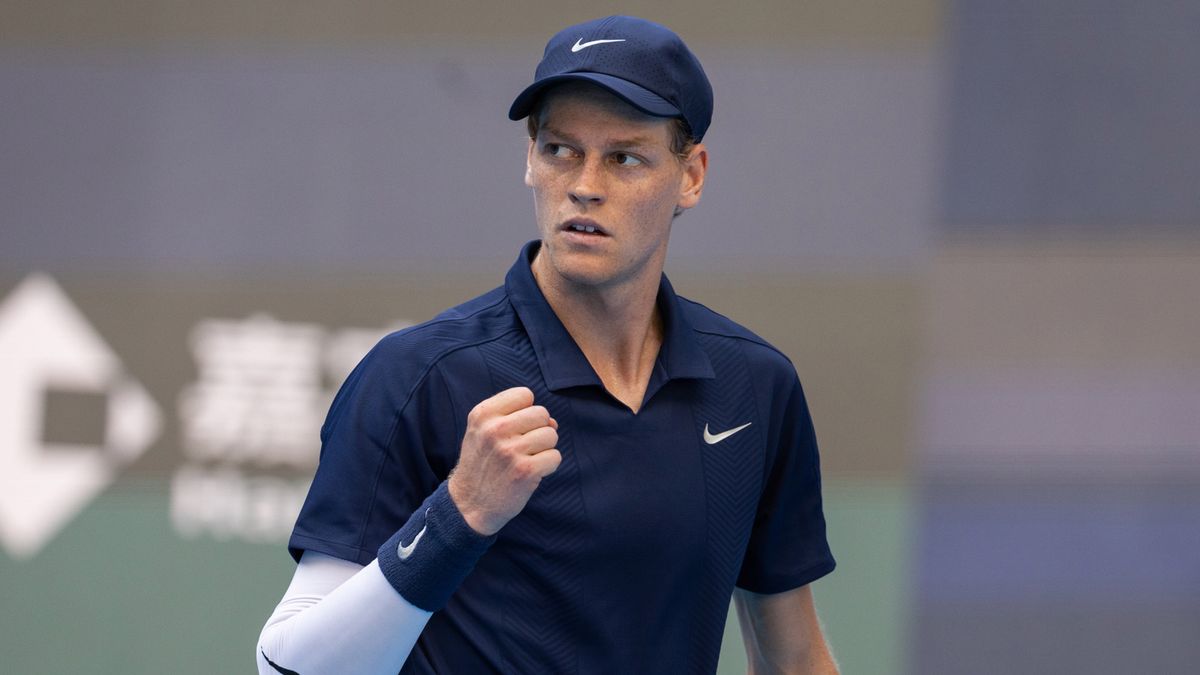 PAP/EPA / Jessica Lee / Na zdjęciu: Jannik Sinner