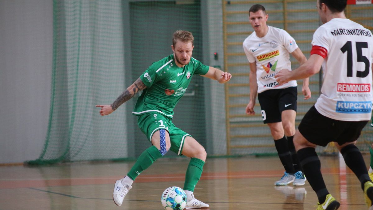 Materiały prasowe / Tomasz Szulc / Zdjęcie z meczu Górnik Polkowice - AZS UW Darkomp Wilanów