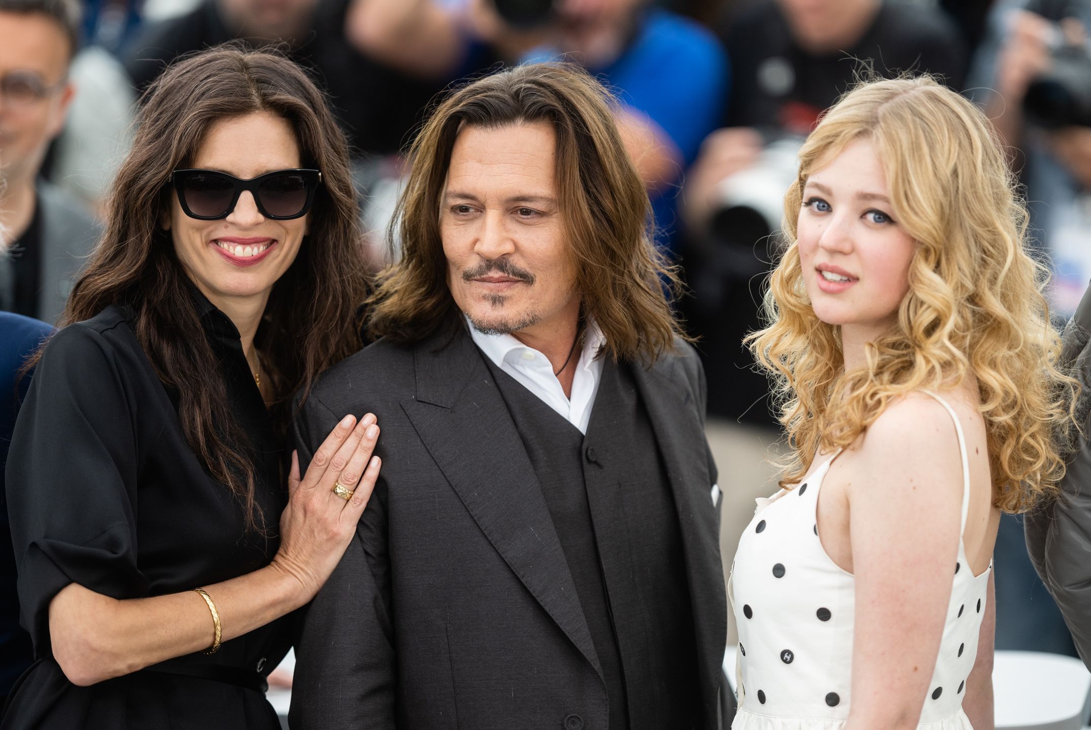 Johnny Depp promuje film w Cannes