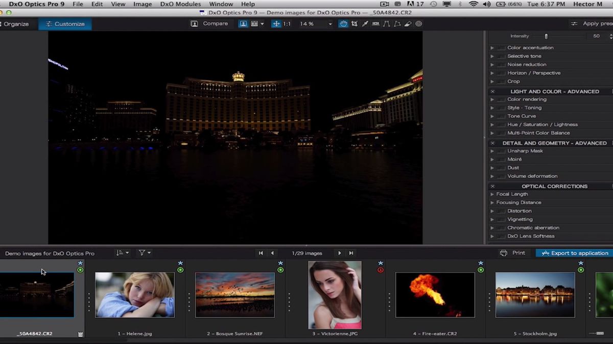 Konwerter plików RAW, DxO Optics Pro 9 Elite Edition udostępniony za darmo 1