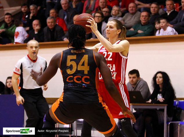 Koszykarki CCC miały sporo problemów z powstrzymaniem Allie Quigley w pierwszych dwóch meczach półfinałych