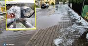 Potężne gradobicie w powiecie ostródzkim. "Mieszkaniec załamuje ręce"