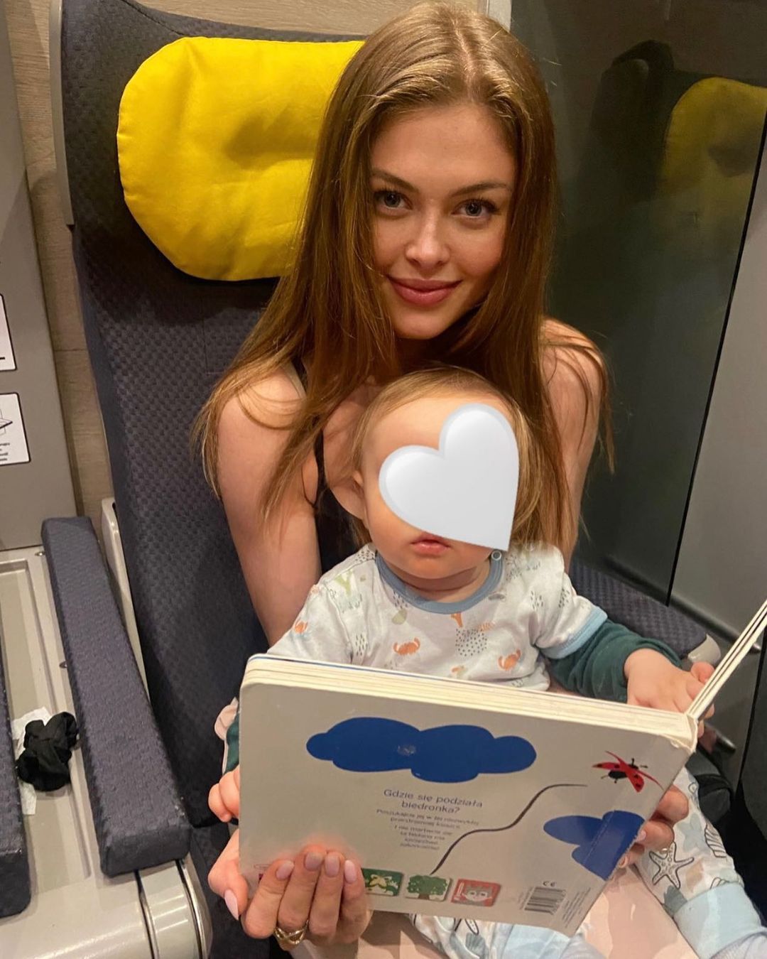 Joanna Opozda z synkiem