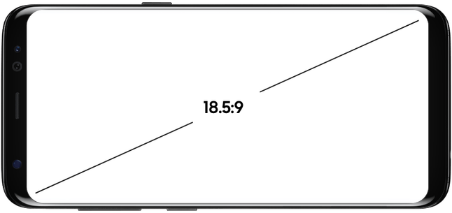 Galaxy A8 ma ekran o proporcjach 18,5:9