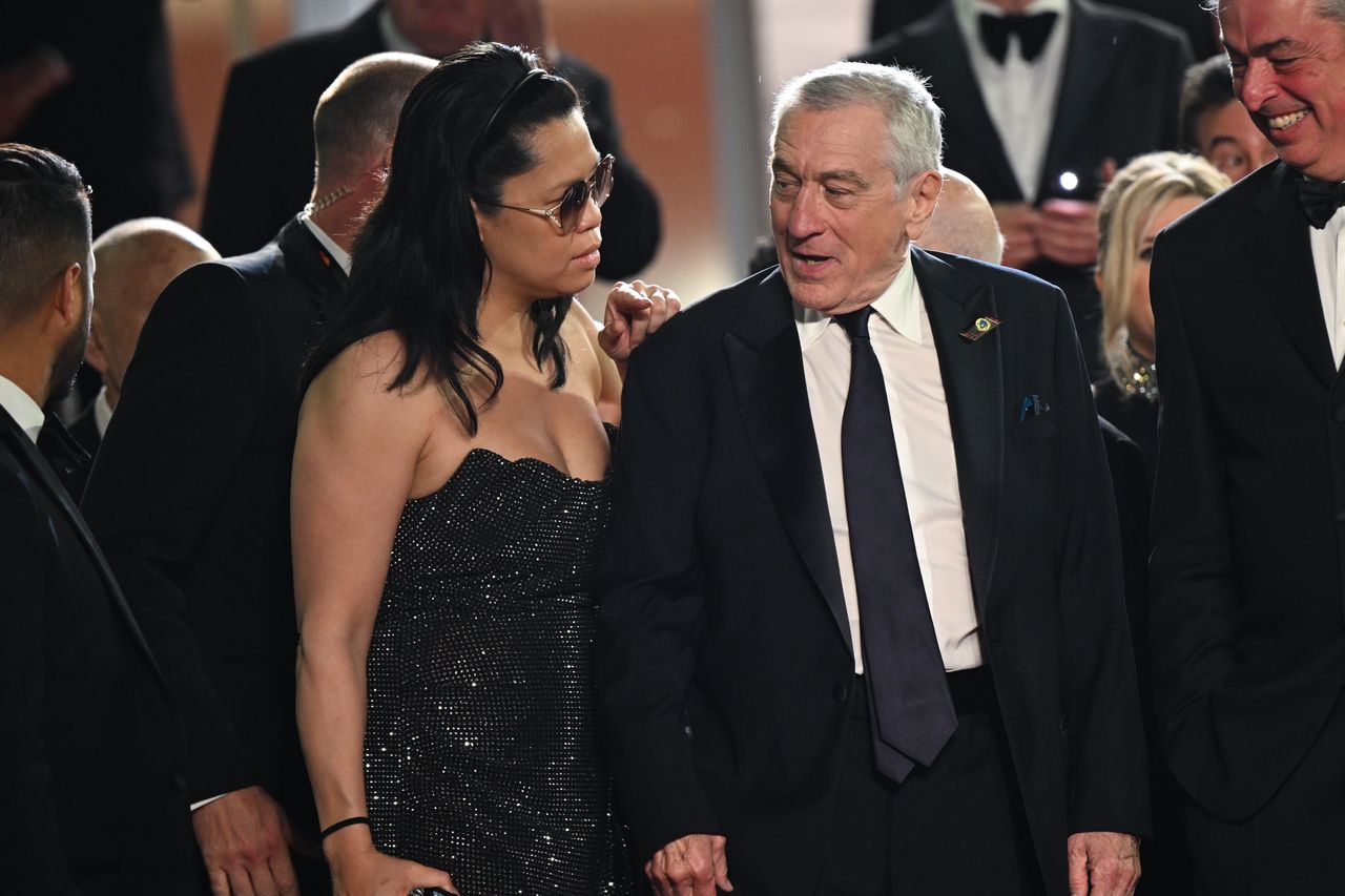 Tiffany Chen and Robert De Niro at the Festival in Venice.