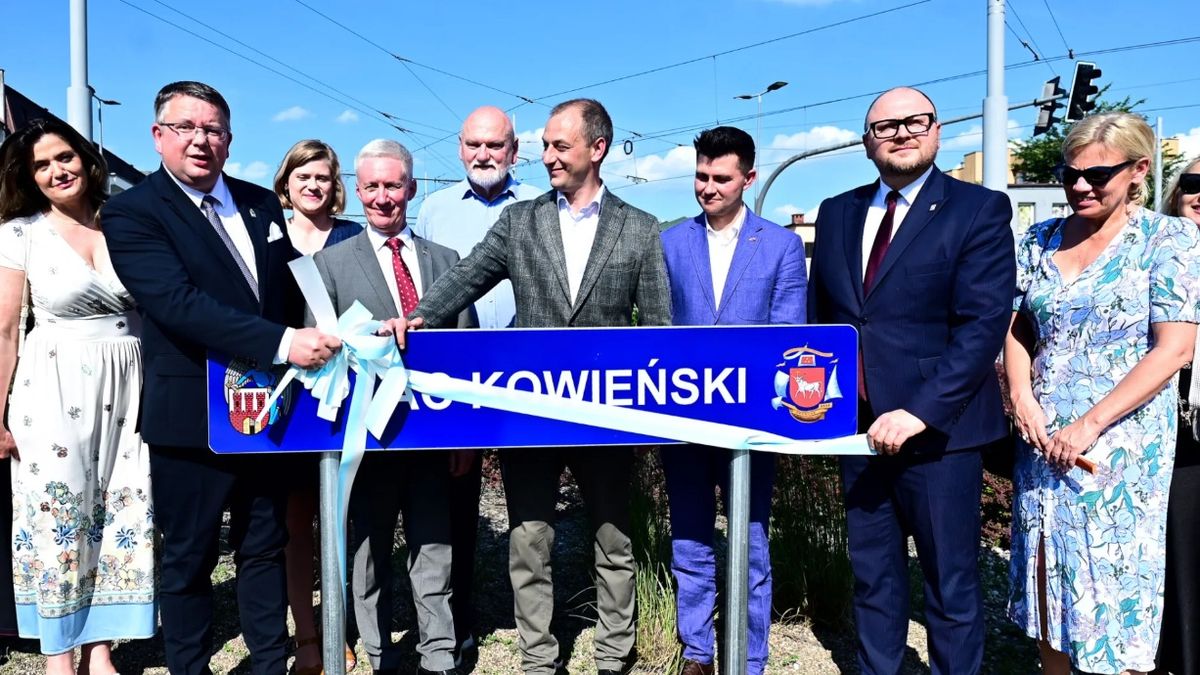 W Toruniu powstał Plac Kowieński. 