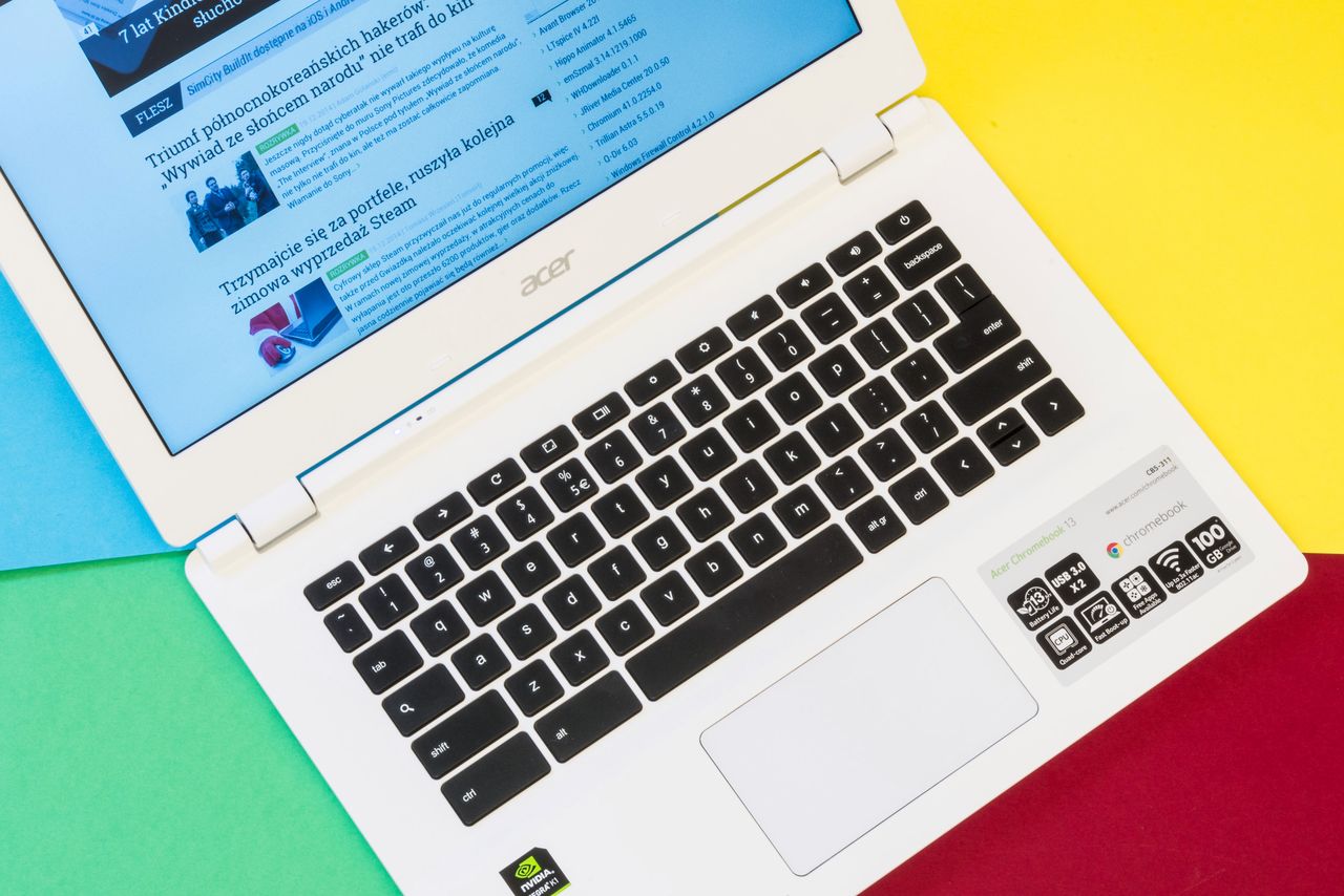 Acer Chromebook 13 – test laptopa z procesorem Tegra K1 i systemem Chrome OS