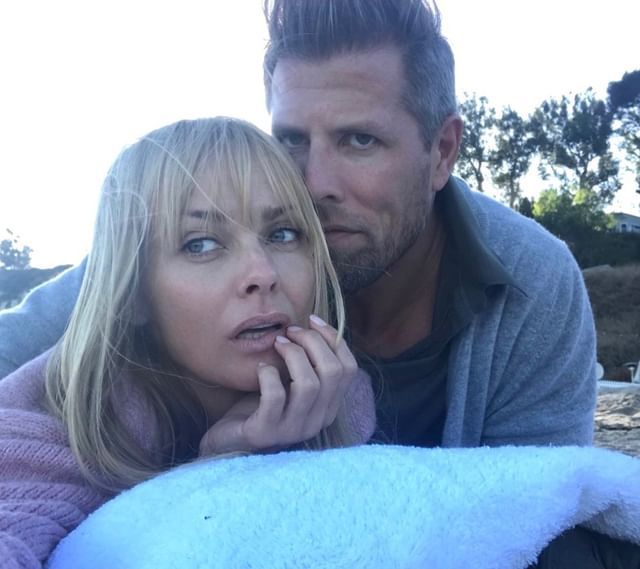 Izabella Scorupco z mężem